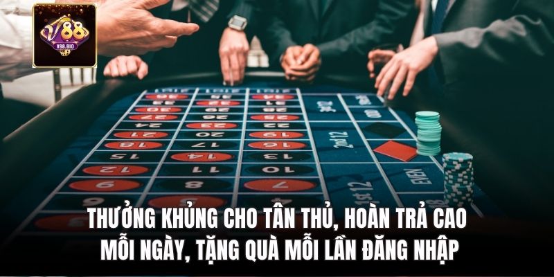 Thưởng khủng cho tân thủ, hoàn trả cao mỗi ngày